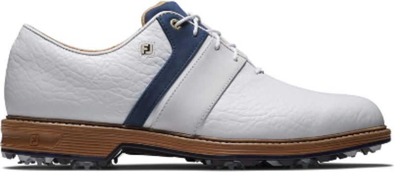 FootJoy - DryJoys Premiere Packard LX - Golfschoen - Wit - Marineblauw