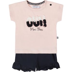 Dirkje R-TRES BIEN Meisjes Kledingset - Light pink - Maat 56