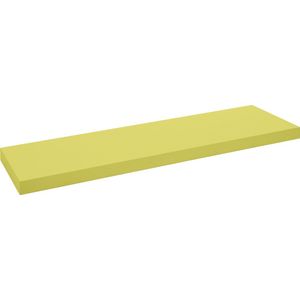 Practo Home - Zwevende wandplank - wandtablet 90x23.5x3.8cm - groen
