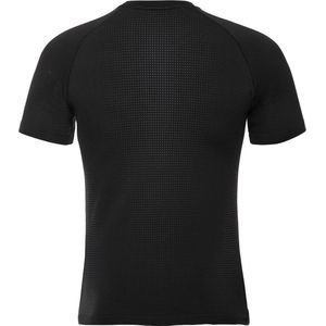 Odlo Shirt Korte Mouwen Performance Warm ECO ZWART - Maat L