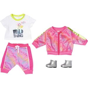 BABY born Deluxe Trendy Pink Set - Poppenkleding 43cm