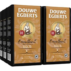 Douwe Egberts Excellent Gold Aroma Variaties Filterkoffie - Intensiteit 5/9 - 6 x 500 gram