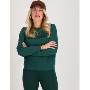 Je m'appelle Dames Trui Met stretch - Groen - Maat S