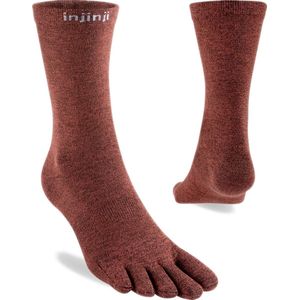 Injinji Liner Crew Coolmax - Bordeauxrood - 40-44