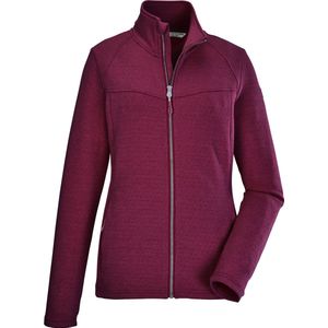 Killtec dames vest - vest gebreid - bordeaux - 39176 - maat 50