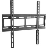 TV muurbeugel TV Flat Ultra Slim voor 26-55 inch, universele tv-beugel F0244, televisiebeugel voor muur, wandhouder televisie 55 inch, tot 60 kg, max. VESA 400 x 400 mm, vast