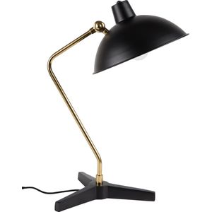 Dutchbone Devi - Bureaulamp - Zwart