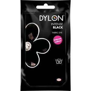 4x Dylon Textielverf - Handwas Velvet Black 50 gr