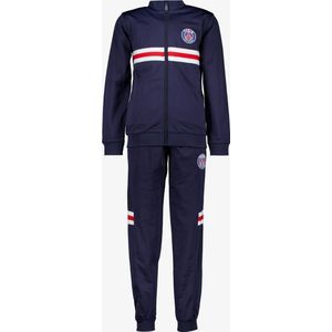 PSG tweedelige kinder sport set donkerblauw - Maat 164/170