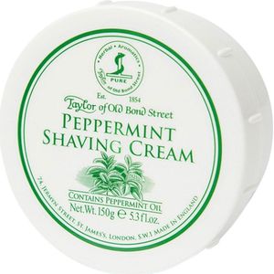 Taylor of Old Bond Str. scheercrème Pepermunt 150gr