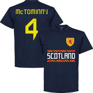 Schotland McTominay 4 Team T-Shirt - Navy - S