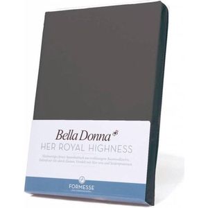 Bella gracia alto hoeslaken, hoge hoek licht antraciet (0215)  180-200/190-220cm