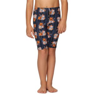 Merry Style Meisjes Leggings - Sport - Vrijetijdsbroek - Korte - Katoen - Marineblauw/tijger - 110 - MS-MS10-406-LE