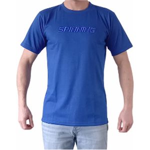 Spinning® - Shirt - Blauw - Unisex - XXX-Large