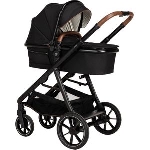 Qute Kinderwagen Q-Journey Zwart - Zwart Frame