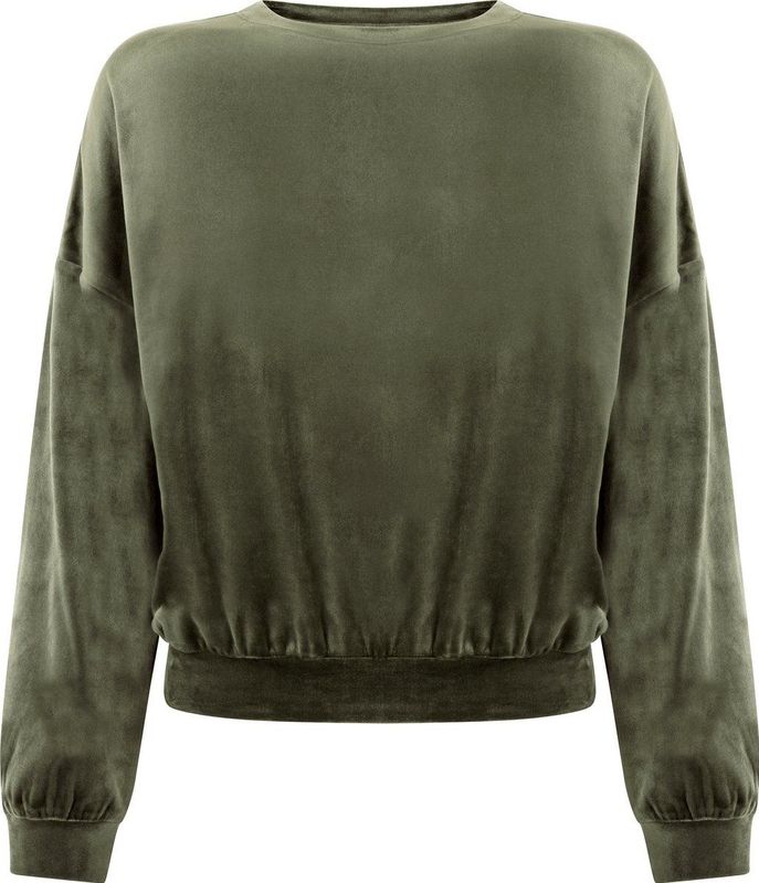 Hunkemöller - Top - Groen - Lange Mouw - Normale Pasvorm