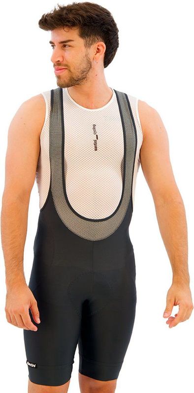 Santini - Karma Delta - Fietsbroek - Grijs - Man