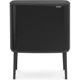 Brabantia Bo Touch Bin Prullenbak - 36 liter - Matt Black