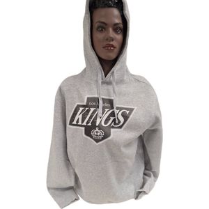 LOS ANGELES KINGS- HOOD- LIGHTGREY-S