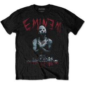 Eminem - Bloody Horror Heren T-shirt - XL - Zwart