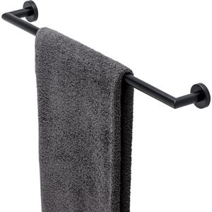 Geesa Nemox Handdoekrek 60 cm - Zwart