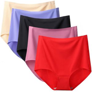 5 Stuks Damesslips met Hoge Taille. Regelmatige Slip. Ondergoed voor Dames. Dames Slips van Ijszijde. Rekbare Damesslip met Hoge Taille -XL
