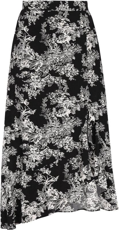 Usha - Midi Rok - Met Bloemenprint - Fashion Look Collection