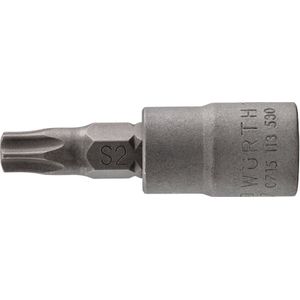 Wurth - 1/4 inch dopsleutel TX - 1/4 inch dopsleutel TX Voor TX-schroeven Soort aandrijving Binnenvierkant Aansluiting TX15