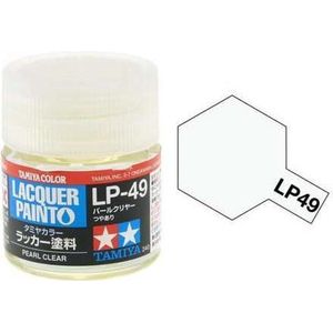 Tamiya LP-49 Pearl Clear Varnish - Gloss - Lacquer Paint - 10ml Verf potje