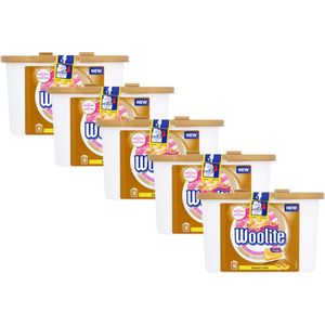 Woolite - Expert Care - Wasmiddel met Keratine - 5 x 18 Capsules - Voordeelverpakking