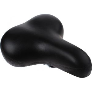 Selle Fietszadel Geveerd Classic Unisex - Zwart