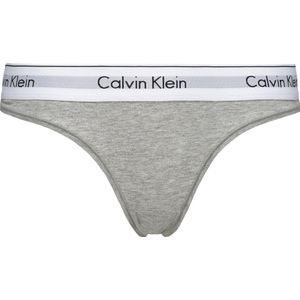 Calvin Klein Onderbroek - Maat XS  - Vrouwen - grijs/wit