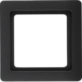 BERKER Q1 Afdekraam 1-voudig antraciet