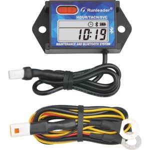 Digitale Bluetooth Uren Toerenteller met App en Onderhoudsherinnering voor Grasmaaiers en Generators