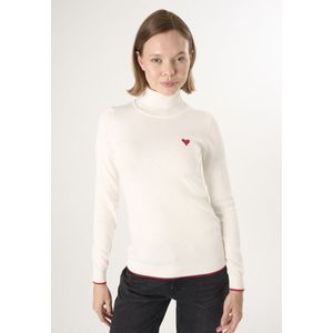Felix Hardy Coltrui - Trui - Sweater %100 Katoen Dames Ecru - L