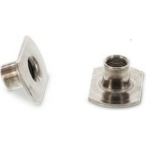 (24 STUKS) M5 d 19 / h 7,5 LASMOER (PUNTLASMOER) ZONDER LASPUNTEN RVS-A2 (AISI 304) DIN 9060