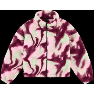 Poederbaas Four Seasons Fluffy AOP Vest Dames Pink Multi S