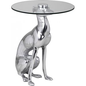 Rootz Dog Bijzettafel - Bijzettafels - Decoratie - Design - Afbeelding - Aluminium - Zilver