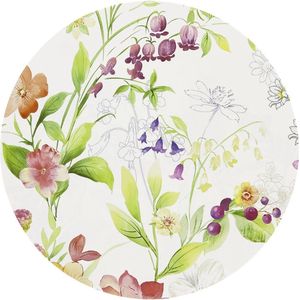Unique Living - Placemat Fayza - Dessin - 4 Stuks - Vegan Leder