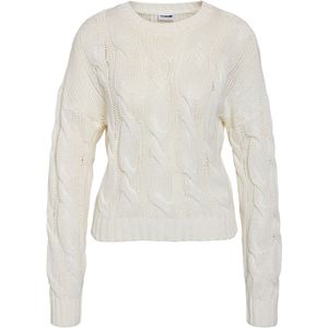 Noisy May - NMDARA - Gebreide Trui - Grijs - Dames