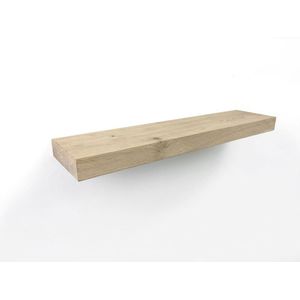 Woodbrothers Zwevende Wandplank Eiken Recht 30x15cm