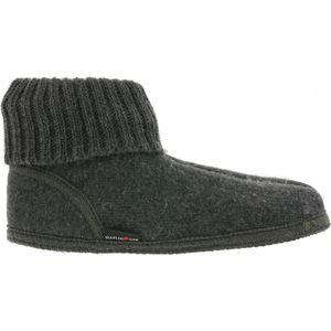 Haflinger Unisex Pantoffel Karl - Grijs - Maat 39