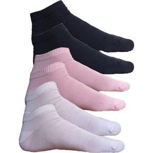 Embrator dames Sneakersokken 6-paar mix One SIze