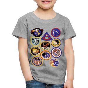 NASA Apollo-missie-insignes Premium T Shirt Kinderen