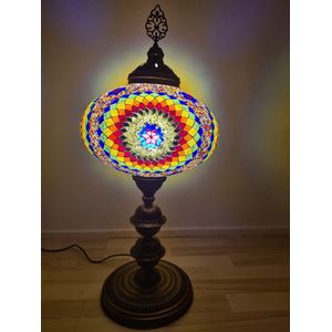 Mozaïek Lamp - Turkse Lamp - Oosterse Lamp - Handgemaakt - Ø 35cm