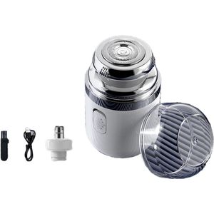 Mannen Gezichts- & Neushaartrimmer 2-in-1 - Draadloze USB Oplaadbare Trimmer