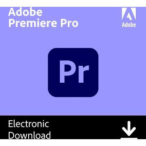 Adobe Premiere Pro - Videobewerkingssoftware - 12 maanden/1 apparaat - Nederlands/Engels - PC/Mac