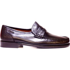 Sioux - Como - Instappers - Zwart - Leer