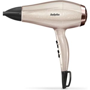 BaByliss - Stardust Shimmer - Föhn - Wit - 2000 Watt - 2 Blasstanden - 3 Temperatuurinstellingen