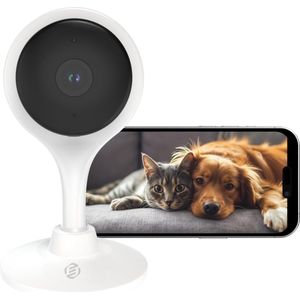 Equivera Honden Camera - Beveilingingscamera - Huisdiercamera - WiFi - Petcam - Eenvoudige Installatie - Indoor Camera